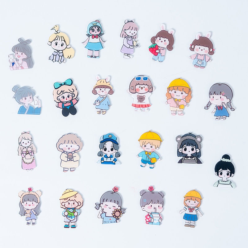 Huy Hiệu Cài Áo Hình Băng Cát Sét Bằng Acrylic Dễ Thương