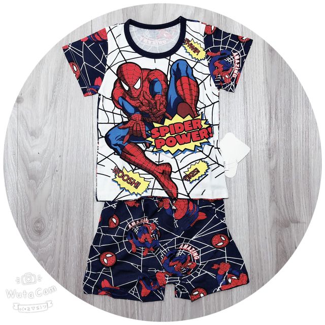 ( Được chọn mẫu) Bộ người nhện KAIKAI cho bé trai