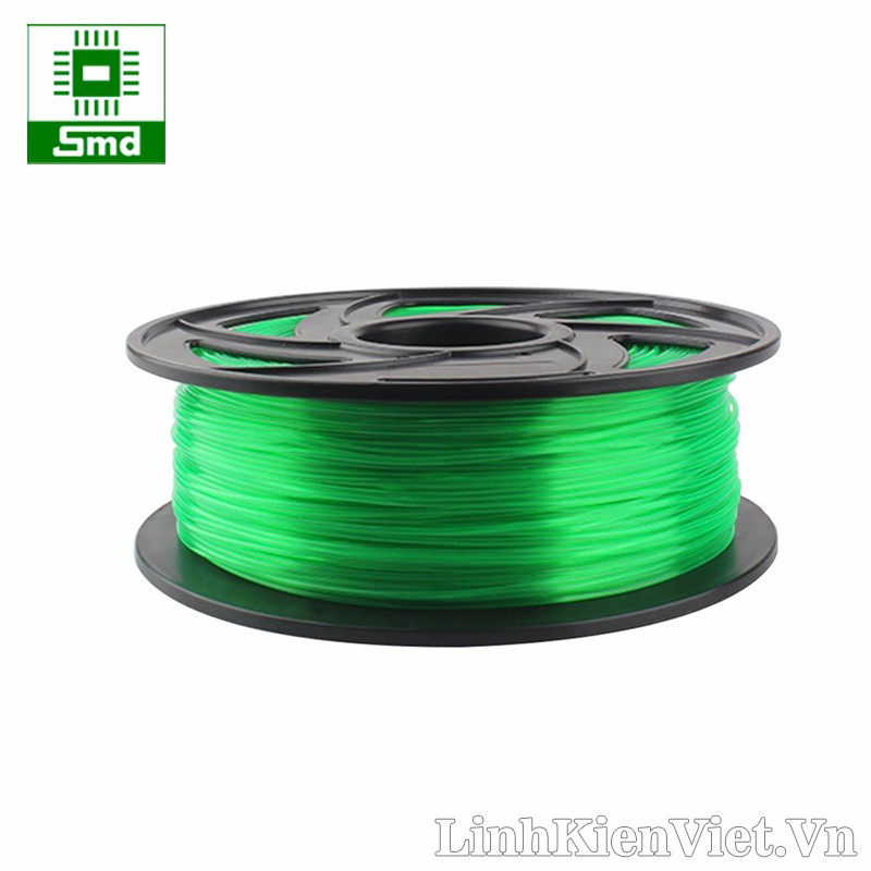 Cuộn nhựa in 3D chất liệu PLA 1.75mm 1kg (Xanh lá - green)