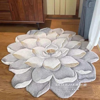 ( Hàng loại 1 - đế dệt bền đẹp) Thảm hoa decor, thảm hoa dệt sang