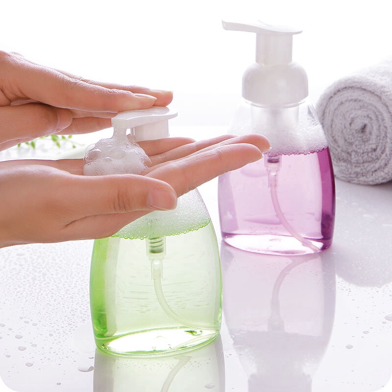 Bình Nhựa Rỗng 250ml / 300ml Đựng Xà Phòng Dạng Nhấn Tiện Dụng