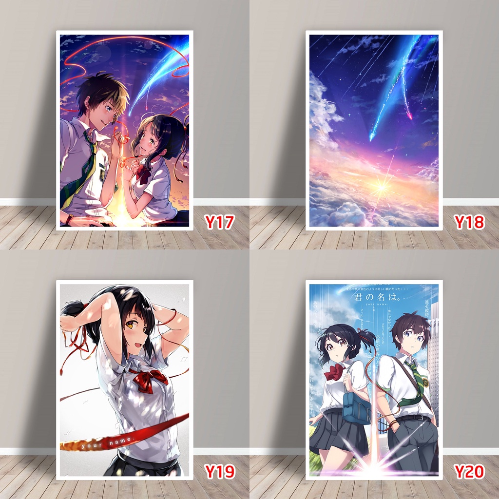 Tấm Postcard Cao Cấp Anime Your Name