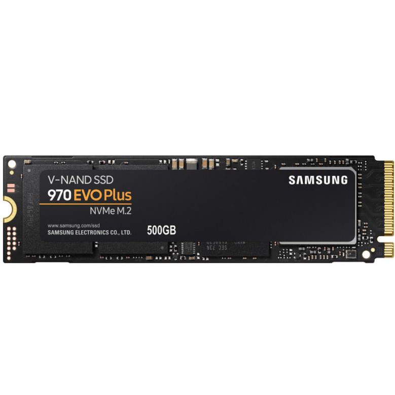 Ổ cứng SSD M2-PCIe 500GB Samsung 970 EVO Plus NVMe 2280