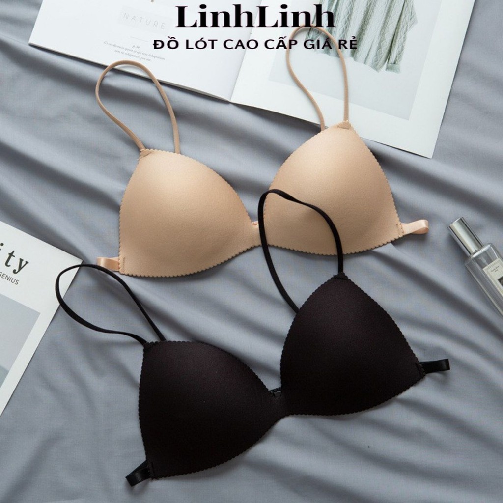 Áo Ngực Nữ ⭐FREESHIP⭐  Áo Lót Không Gọng - Bra Su Mút Mỏng A818