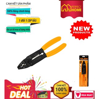 ⚡️sale sốc⚡️ kìm tuốt dây đa năng tolsen 38052 215mm, 8,5''