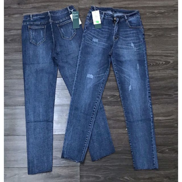 Bigsize Quần jeans dài WD415-100 (32-36)