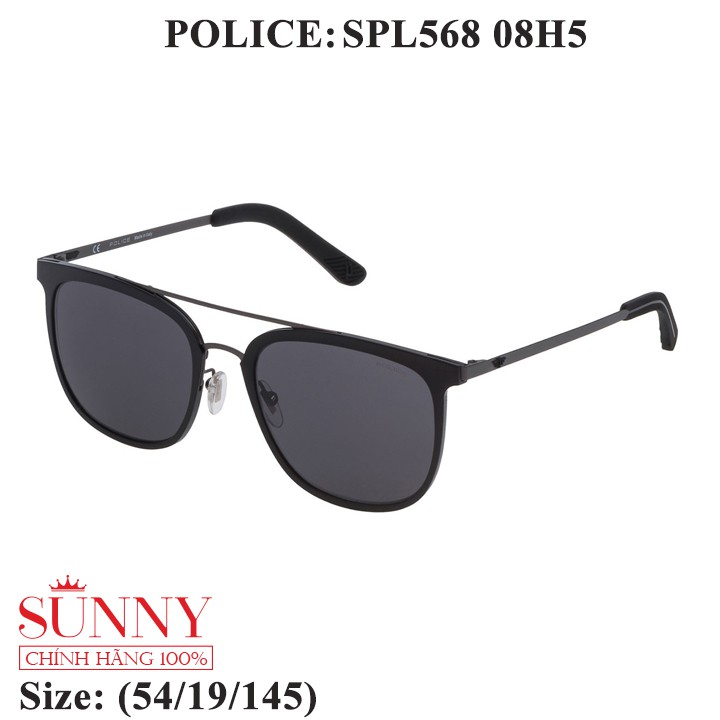 Kính mát chính hãng Police SPL568 màu sắc thời trang, thiết kế dễ đeo bảo vệ mắt
