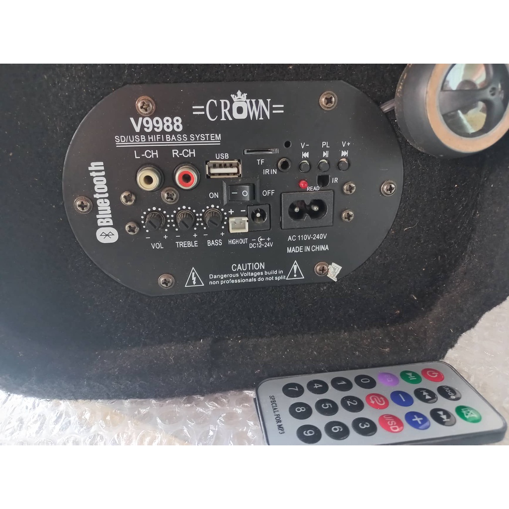 Loa Thẻ Nhớ , Usb Crown V9988 Cỡ Số 10