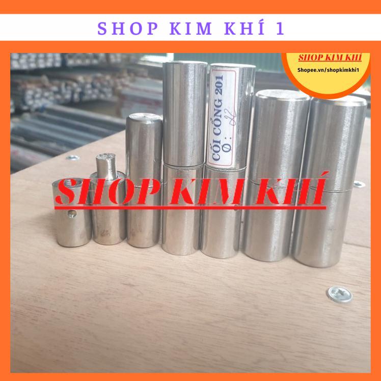Bản lề cối tiện inox phi 19 22 25mm