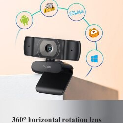 Webcam Rapoo C200 phân giải HD 720p