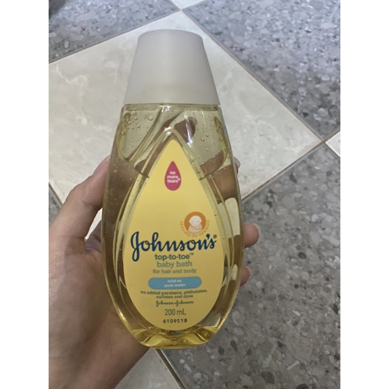 Sữa tắm Johnson’s Top to Toe Baby 200ml