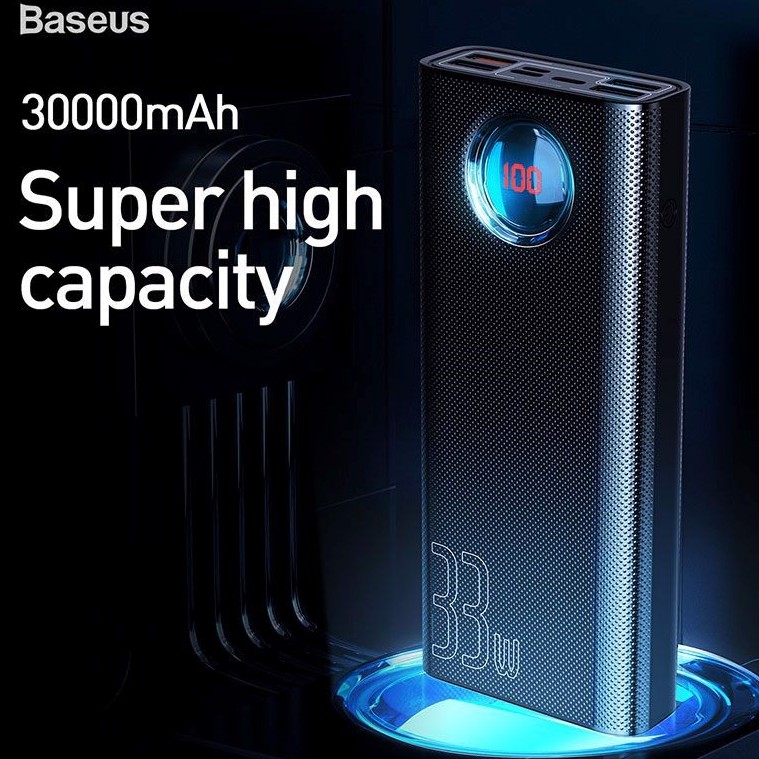Pin Sạc Dự Phòng Baseus Powerbank 30.000mAh QC 3.0 33W