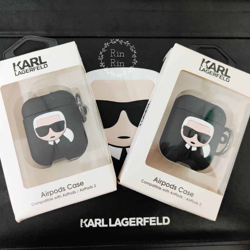 [Authentic] Case Silicone Airpods KARL LARGERFELD
