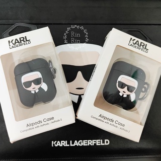 Case silicone airpods karl largerfeld
