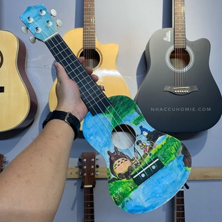 ĐÀN UKULELE SOPRANO MÀU( TẶNG KÈM PHỤ KIỆN ) - HÀNG CÓ SẴN