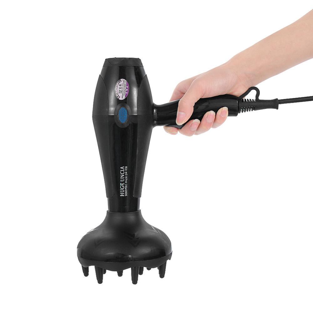 Đầu Khuếch Tán Gắn Máy Sấy Tóc Màu Đen Tiện Dụng