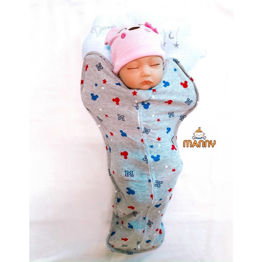 Nhộng Chũn ZELOO Quấn Nhộng Chũn, Túi Ngủ Giúp Bé Ngủ Ngon Sâu Giấc, Không Giật Mình