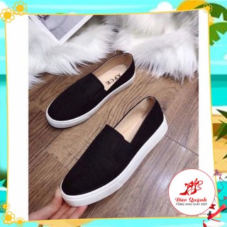 🆕 [ ẢNH THẬT ] GIÀY SLIP ON DA LỘN CHÂT NỈ SIÊU ĐẸP 👟👟