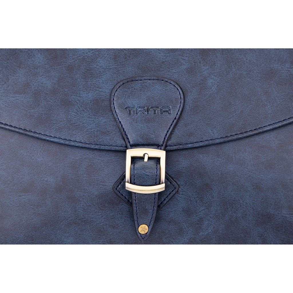 Cặp da công sở CCS4 siêu gọn đựng laptop dưới 14in và tài liệu, hồ sơ khổ A4 phong cách lãnh đạo - Fa