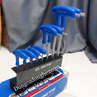 Bộ lục giác chữ t 8 chi tiết kingtony 22118mr