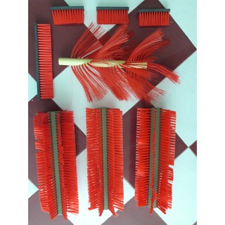 Bộ chổi máy rửa bình nước 8 món, Chổi cước máy cọ rửa bình nước 20 lít