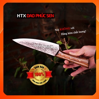 Dao lọc thái htx dao phúc sen dlocd dễ thao tác đánh hoa văn chống dính 21cm