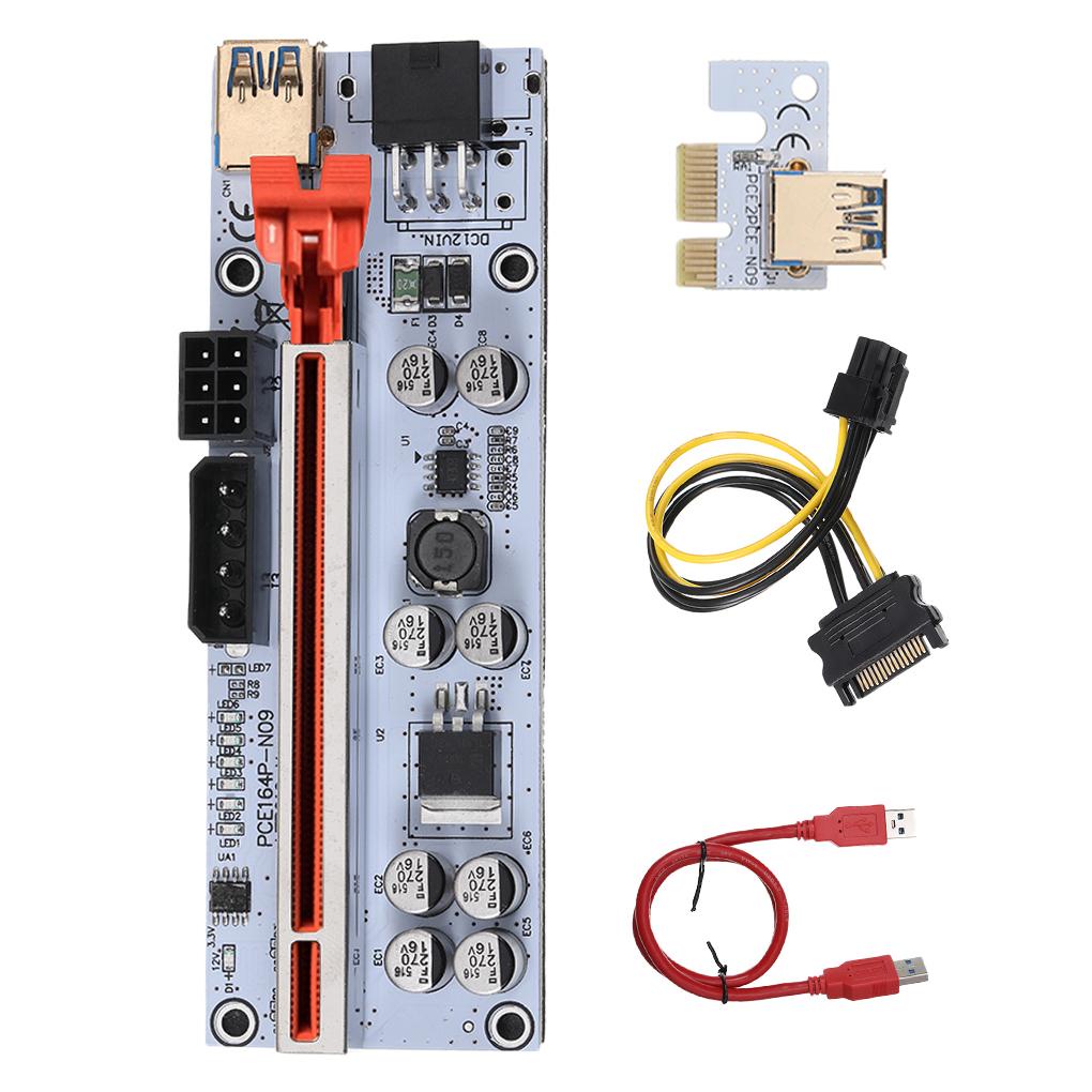 Bảng Mạch PCI-E 1x Sang 16x USB 3 0 Tốc Độ Cao Chuyên Dụng