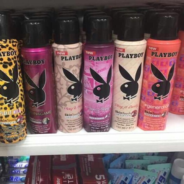 Xịt khử mùi toàn thân Playboy nữ mới 150ml