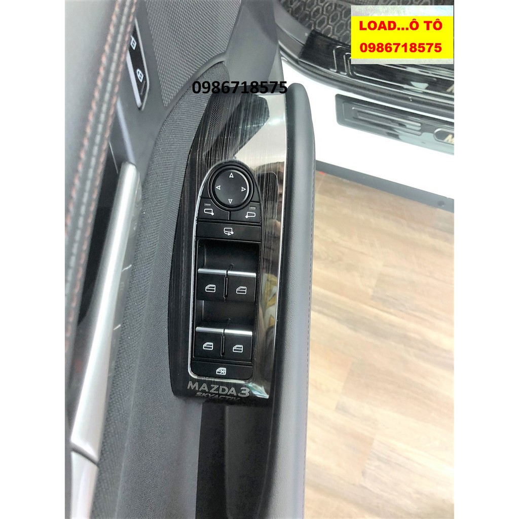 Ốp Nội Thất Titan Xe Mazda 3 2024-2020 Mẫu Vân Titan Đen Cao Cấp Nhất Thị Trường