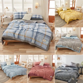 Bộ chăn ga gối Cotton Tici chăn chần bông nhập khẩu mẫu mới