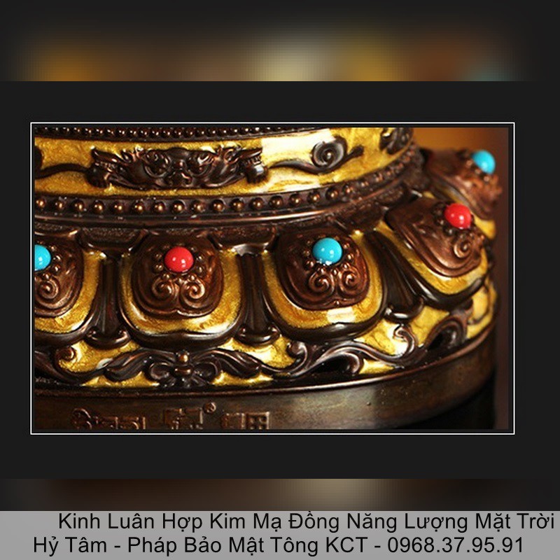 Kinh Luân Hợp Kim Mạ Đồng Năng Lượng Mặt Trời Để Bàn, Để ÔTô Có Pin Đi Kèm