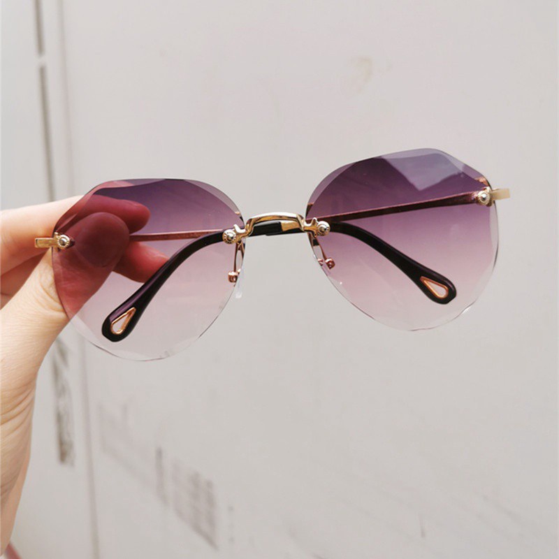 Sang Trọng Kính Mát Gọng Kim Loại Phong Cách Retro Thời Trang Cho Nữ | BigBuy360 - bigbuy360.vn