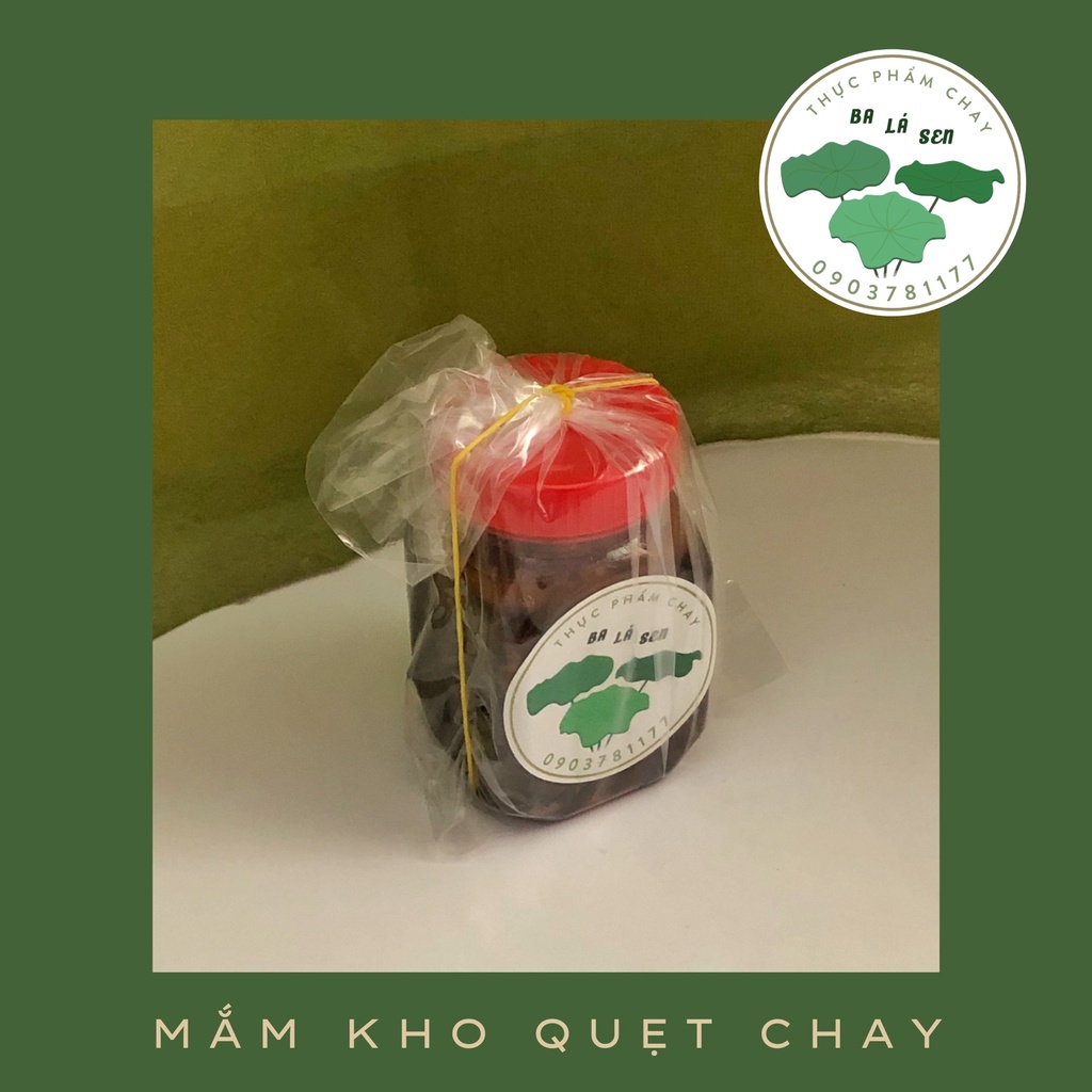 Kho quẹt chay Ba Lá Sen  chế biến sẵn, bảo quản lâu 150g