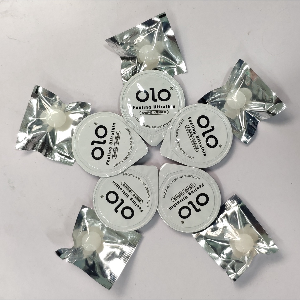 Bao cao su bi OLO Growth bi siêu mềm 1.5cm, lẻ 1 bao + 1 bi, kích thích điểm G, kéo dài thời gian cho nàng say đắm