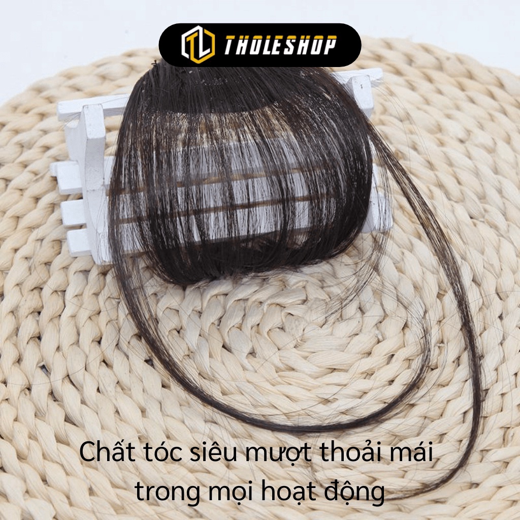 Tóc Giả GIGAHOME Tóc Mái Giả Thưa Phong Cách Hàn Quốc Siêu Mượt, Ôm Sát Da Đầu 7133