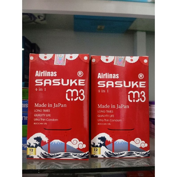Bao Cao Su SASUKE 003 Nhật chuẩn chính hãng. Gân gai,Siêu mỏng,kéo dài thời gian