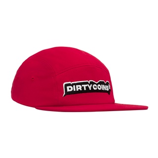 DirtyCoins Nón 5 Panels Cap - Red