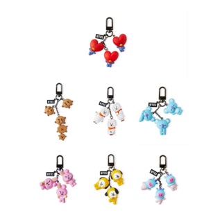 Móc khoá BT21 baby | Waggle waggle figure keyring chính hãng (order)
