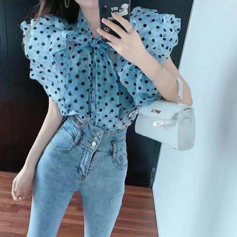 Áo bi tay bồng vt