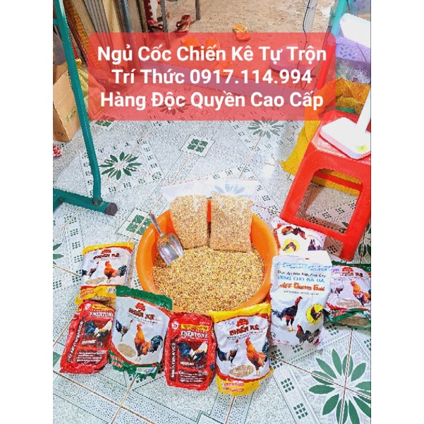 👉Ngủ Cốc Gà Đá Tự Trộn Cao Cấp Có Thức Ăn Phi Líp + Thức Ăn Mỹ, Ăn Là Thắng👍🐓💸💵