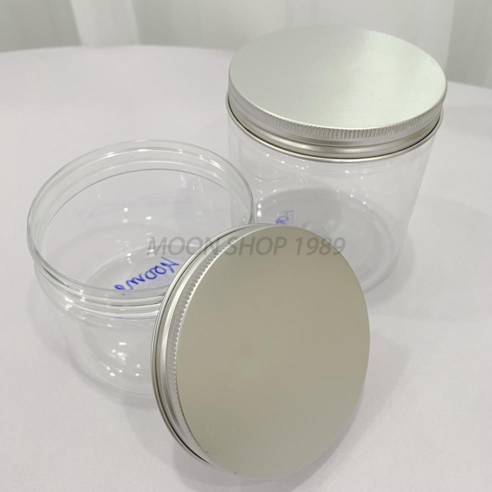 Hủ nhựa PET kèm nắp nhôm cao cấp đủ size