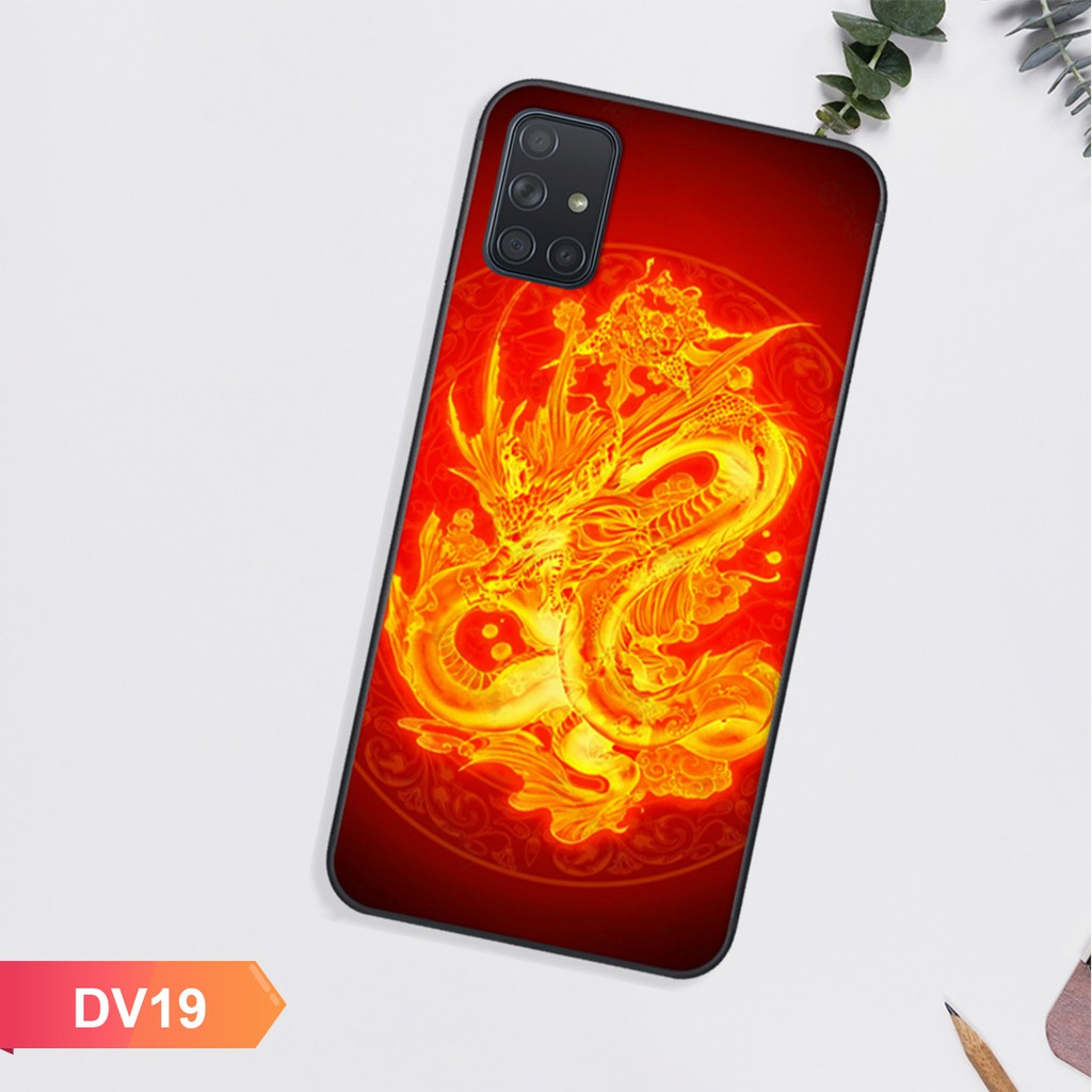 [HÀNG MỚI HOT] Ốp kính Samsung A71 in hình may mắn