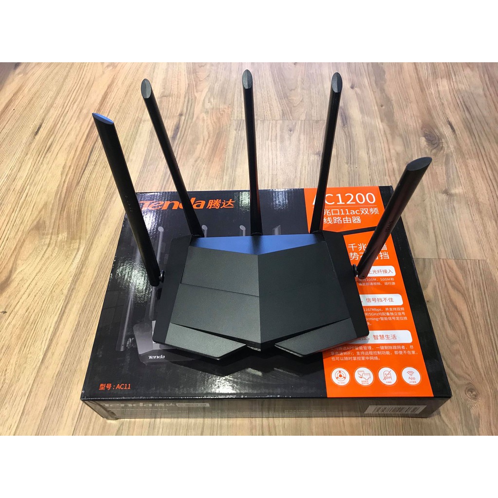 Bộ phát wifi tenda xuyên tường AC5 V3 AC7 AC10 AC11 AC23 - modem wifi kích sóng router nối sóng khuếch đại - vienthonghn