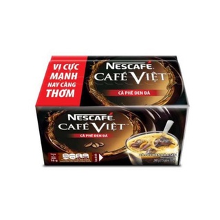 Cà phê hòa tan Nescafé café Việt đen đá (Hộp 15 gói x 16g)
