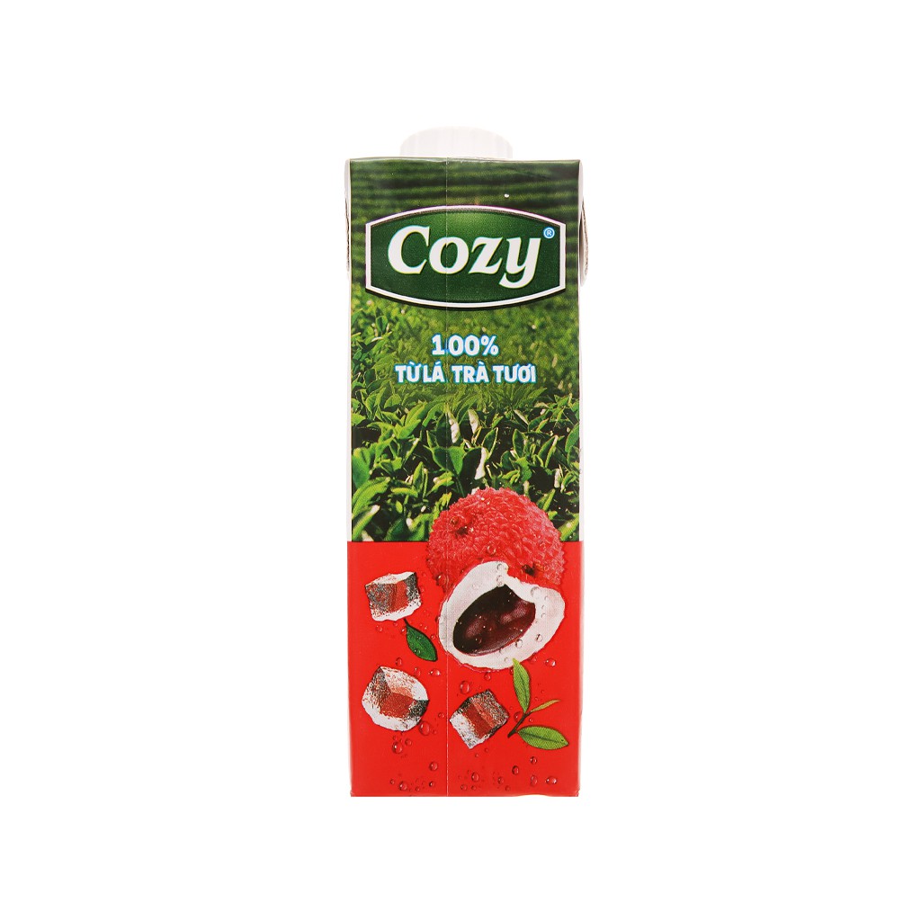 Cozy-Thùng 24 hộp trà vải cozy 225ml *24