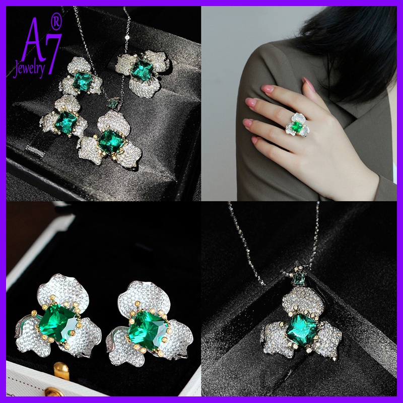 Bộ trang sức bằng bạc S925 thời trang dành cho nữ