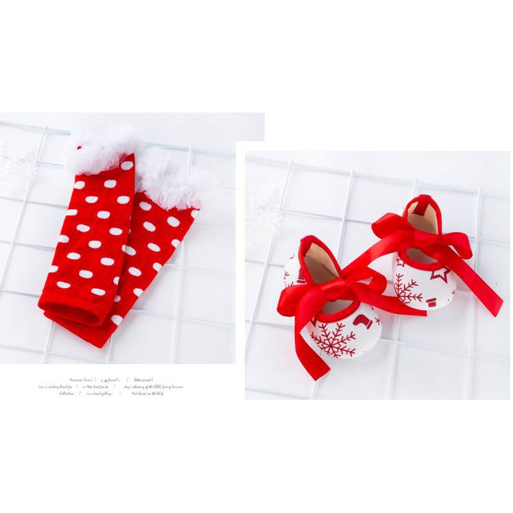 ĐỒ NOEL - BODY NOEL 4 CHI TIẾT CHO BÉ GÁI 3-13KG  .