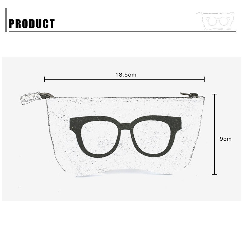 Túi đựng mắt kính phong cách vintage Samjune