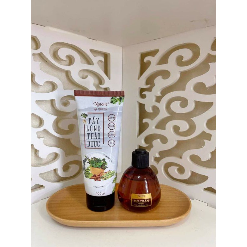 Kem tẩy lông thảo dược N store by thanh nhi CHÍNH HÃNG ,dùng cho da nhạy cảm | BigBuy360 - bigbuy360.vn