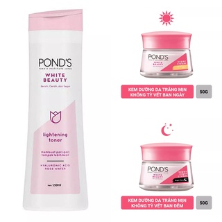 Bộ 3 sản phẩm dưỡng trắng da Pond's White Beauty